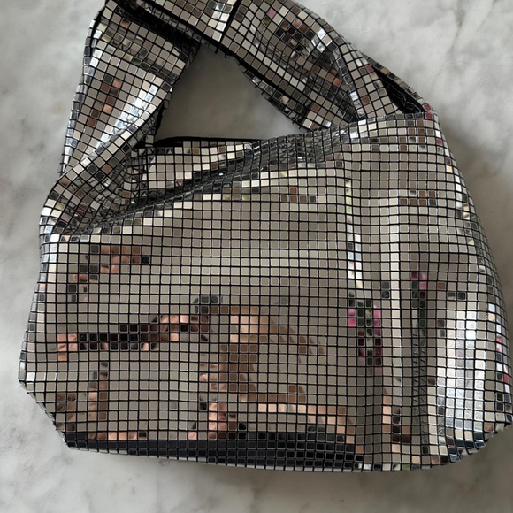 A.L.C. Paloma Disco Mirrored Bag - Picture 6 of 10